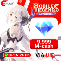 Mobile Legends: Adventure - 9999  M-cash Top up UID by Inblackm open 24 hr.