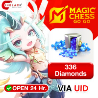 [INSTANT] Magic Chess: Go Go - 336 ( 303+33 ) Diamonds - via UID by Inblackm open 24 hr.