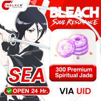 Bleach: Soul Resonance (SEA) - 300 Premium Spiritual Jade (Frist Time X 2) Top up UID By Inblackm Open 24 hr.
