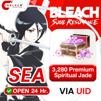 Bleach: Soul Resonance (SEA) - 3280 Premium Spiritual Jade (Frist Time X 2) Top up UID By Inblackm Open 24 hr.