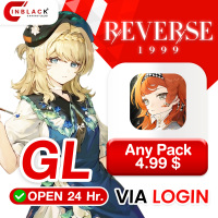 Reverse 1999 ( GLOBAL ) - Any Pack 4.99$ Top up Via Login  By Inblack Open 24 hr.