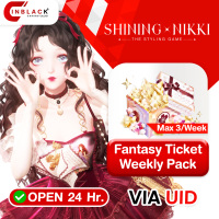 shining Nikki - Fantasy Ticket Weekly Pack (Max 3/Week)	UID by Inblackm open 24 hr.