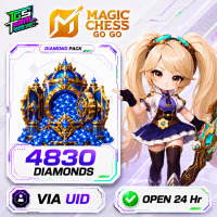 Magic Chess: Go Go【NOT support MY】- 4830 Diamonds -Fast Delivery-Open 24 hr - UID