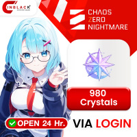 CZN  - 980 Crystals (14.99$) Top up via LOGIN By Inblack Open 24 hr.