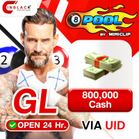 8 Ball Pool (GL) - 800000 Coins 34.99$ Top up UID By Inblackm Open 24 hr.