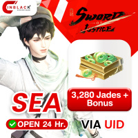 [INSTANT] Sword of Justice (SEA) - 3280 Jades + Bonus - 49.99$ (First Time X 2) Top up UID By Inblackm Open 24 hr.