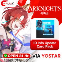 Arknights - ID Info Update Card Pack 4.99 $ Top Up VIA Yostar By Inblack Open 24 hr.