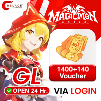 Magicmon: World (GL) - 1400+140  Voucher 19.99$ Top up Web Shop LOGIN By Inblackm Open 24 hr.