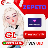 [INSTANT]Zepeto (GL) - Premium (1M) - Top up UID By Inblackm Open 24 hr.