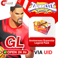 Dunk City Dynasty (GL) - Anniversary Superstar Legend Pack 19.99$ Top up UID BY Inblack Open 24 hr.