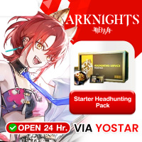 Arknights - Starter Headhunting Pack 19.99 $ Top Up VIA Yostar By Inblack Open 24 hr.