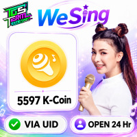 WeSing Top up WeSing - 5597 K-Coin - Fast Delivery-Open 24 hr - UID