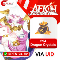 [INSTANT] AFK JOURNEY - 294 Dragon Crystals - Top up UID By Inblackm Open 24 hr.