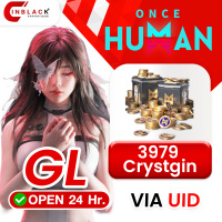 [INSTANT] Once Human (GL) - 3979 Crystgin - 49.99$ Top up UID By Inblack Open 24 hr.