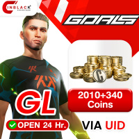 GOALS (GL) - 2010+340 Coins Top up UID By Inblackm Open 24 hr.