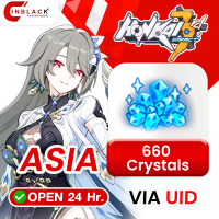 [INSTANT] Honkai Impact 3 (ASIA) - 660 Crystals  Top up UID By Inblackm open 24 hr.