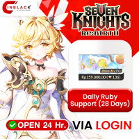 Seven Knight Re:Birth - Elena's Blessing (28 Days) (3.99$) Top Up Via LOGIN By Inblackm Open 24 hr.
