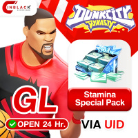 Dunk City Dynasty (GL) - Stamina Special Pack 14.99$ Top up UID BY Inblack Open 24 hr.