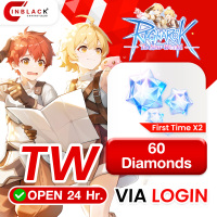 Ragnarok: The New World (TW) - 60 Diamonds (First Time X2) 0.99$ Top up Web Shop LOGIN By Inblackm Open 24 hr.