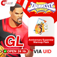 Dunk City Dynasty (GL) - Anniversary Superstar Warmup Pack 0.99$ Top up UID BY Inblack Open 24 hr.