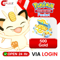 Pokemon TCG Pocket - 500 Gold / 190 Unpaid Gold 99.99$ Top Up Via Login By Inblackm open 24 hr.