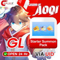 Legend of Aoqi (GL) - Starter Summon Pack (0.99$) Top up UID By Inblackm Open 24 hr.