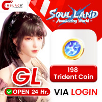 Soul Land Awakening World (GL) - 198 Trident Coin 29.99$ Top up via LOGIN by Inblackm open 24 hr.