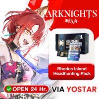 Arknights - Rhodes Island Headhunting Pack 29.99 $ Top Up VIA Yostar By Inblack Open 24 hr.