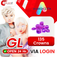 Avakin Life (GL) - 135 Crowns Top up Web Shop LOGIN By Inblack open 24 hr.
