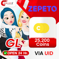 [INSTANT]Zepeto (GL) - 25,200 Coins - Top up UID By Inblackm Open 24 hr.