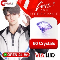 [INSTANT] Love and Deepspace - 60 Crystals  Top up UID By Inblackm open 24 hr.