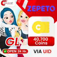[INSTANT]Zepeto (GL) - 40,700 Coins - Top up UID By Inblackm Open 24 hr.