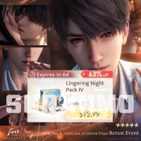 Love and Deepspace - Lingering Night Pack IV $13 (LOGIN METHOD) **Need Account & Password to login**