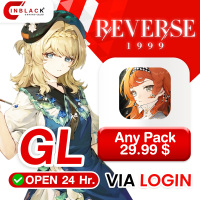 Reverse 1999 ( GLOBAL ) - Any Pack 29.99$ Top up Via Login  By Inblack Open 24 hr.