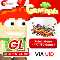 Growtopia (GL) - Rainin Gems (477,750 Gems) Player ID by Inblackm open 24 hr.