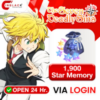 The Seven Deadly Sins : Origin - 1900 Star Memory 14.99$ Via Login by Inblackm open 24 hr.