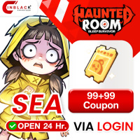 Haunted Room: Sleep Survivor (SEA) - 99+99 Coupon (First Time Limit) 0.99$ Top up Web Shop LOGIN By Inblackm Open 24 hr.