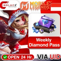 Mobile Legends: Bang Bang (Indonesia) - Weekly Diamond Pass Top up UID By Inblackm Open 24 hr.
