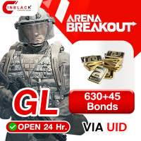 Arena Breakout (GL) - 630+45 Bonds (9.99$)Top up UID by Inblackm open 24 hr.
