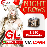 Night Crows (GL) - 1,340 Diamonds 14.99$ Top up Official LOGIN by Inblackm open 24 hr.