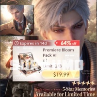 Love and Deepspace - Premiere Bloom Pack VI $20 (LOGIN METHOD) **Need Account & Password to login**