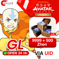 Avatar: Realms Collide (GL) - 9999 + 500 Zhen X 5 499.99$ Top up UID By Inblack Open 24hr.