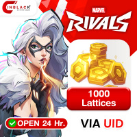 [INSTANT] Marvel Rivals - 1000 Lattices - Top up UID By Inblackm Open 24 hr.