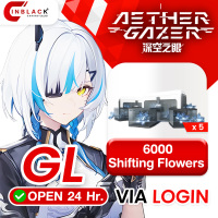 Aether Gazer (GL) - 6000 Shifting Flowers x5 Top up via LOGIN By Inblack Open 24 hr.