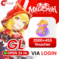 Magicmon: World (GL) - 3500+455  Voucher 49.99$ Top up Web Shop LOGIN By Inblackm Open 24 hr.