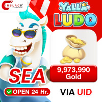 Yalla Ludo (GL) - 9973990 Gold (49.99USD) Top up UID By Inblackm Open 24 hr.