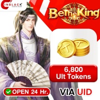 [INSTANT] Be The King - 6800 Ult Tokens - Top up UID By Inblackm Open 24 hr.