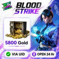 Blood Strike(GL) [NOT MENA]- 5800 Gold ( 5000+800 ) - Fast Delivery-Open 24 hr - UID