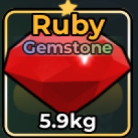 Ruby Gemstone Fish IT