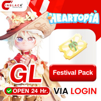 Heartopia (GL) - Festival Pack 4.99$ Top up via LOGIN by Inblackm open 24 hr.